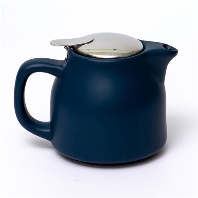Чайник с фильтром Elrington «Феличита, матовый», 500 мл, цвет индиго