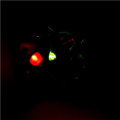 Ящерица «Шестерёнки», свет, работает от батареек, цвет зелёный