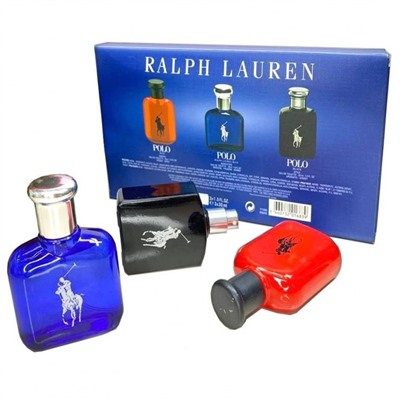 Подарочный парфюмерный набор Ralph Lauren Polo 3 в 1