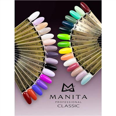 Manita Professional Гель-лак для ногтей / Classic №39, Dark chocolate, 10 мл