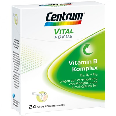 Centrum (Центрум) Vital Fokus Vitamin B-Komplex 24 шт