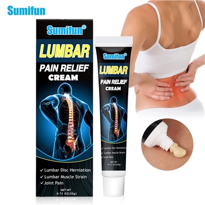 Крем от боли в мышцах и суставах LUMBAR Sumifun