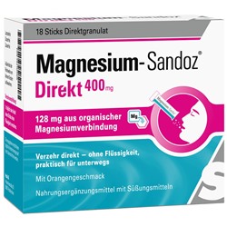 Magnesium-Sandoz (Магнесиум-сандоз) Direkt 400 mg 18 шт