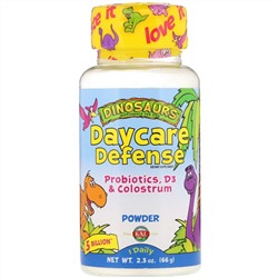 KAL, Daycare Defense, пробиотики, витамин D3 и молозиво, 66 г (2,3 унции)