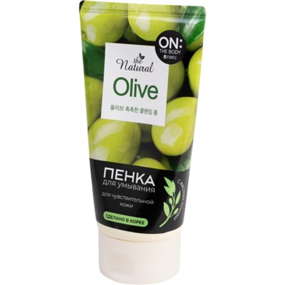 Пенка для умывания On The Body natural olive, с маслом оливы, 120 г