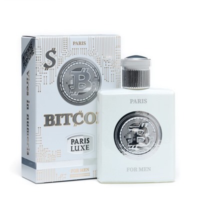 Туалетная вода мужская Bitcoin S Intense Perfume, 100 мл