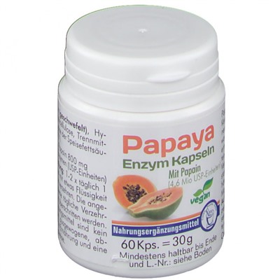 Papaya (Папаиа) Enzym Kapseln 60 шт
