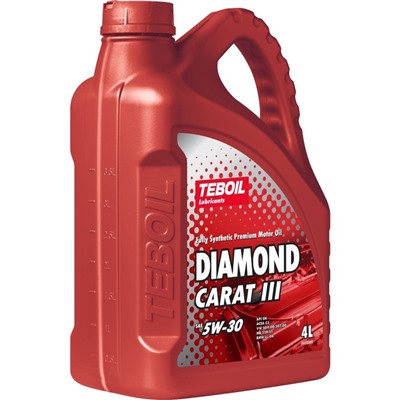Масло моторное TEBOIL Diamond Carat III 5W-30, синтетическое, 4 л