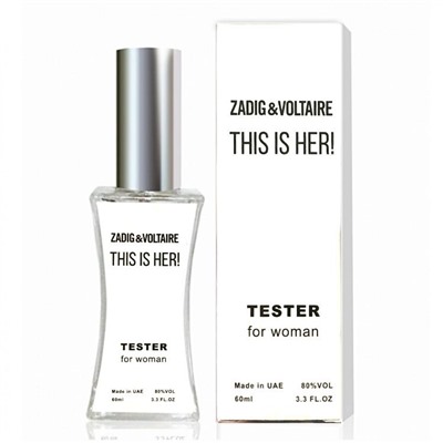 Zadig&Voltaire This is Her тестер женский (60 мл) Duty Free