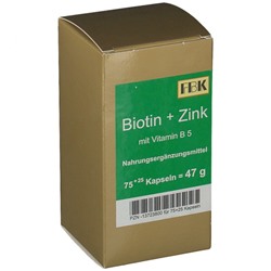 Biotin + Zink (Биотин + зинк) 75 шт