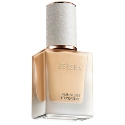 Основа тональная ZeeSea Cream Velvet Liquid Foundation, тон 02 натуральный, 20 г