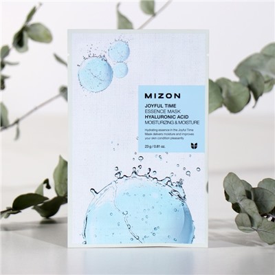 Тканевая маска для лица с гиалуроновой кислотой MIZON Joyful Time Essence Mask Hyaluronic Acid, 23 г