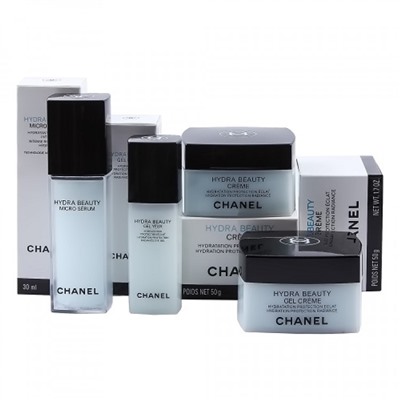 Косметический набор кремов 4 в 1 Chanel Hydra Beauty
