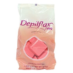 Т/Е Depilflax Воск - Розовый 1 кг.