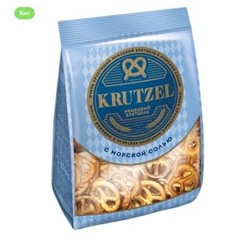 «Krutzel», крендельки «Бретцель» с солью, 250 гр. Яшкино
