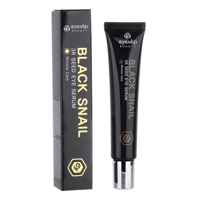 ENL 3R Сыворотка для кожи вокруг глаз с муцином черной улитки BLACK SNAIL 3R SEED EYE SERUM