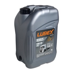 Моторное масло LUBEX ROBUS PRO 10W-40 CH-4/CI-4/SL A3/B4/E7, синтетическое, 20 л