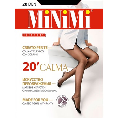 MiNi-Calma 20/1 Колготки MINIMI Calma 20 имитация подследника