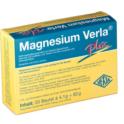 Magnesium (Магнесиум) Verla Plus 20 шт