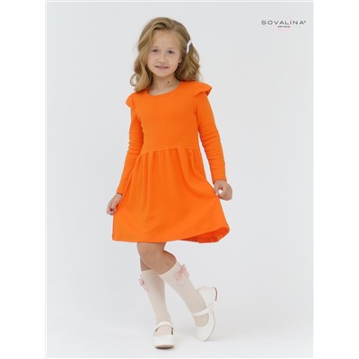 Платье Фея оранжевая