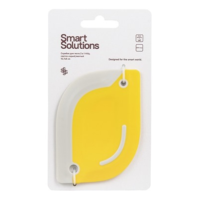 Скребок для теста 2 в 1 Smart Solutions Hilly, 10.7х8 см