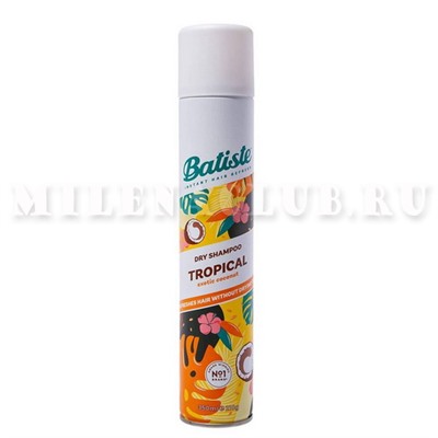 Batiste Сухой шампунь Tropical 350 мл.