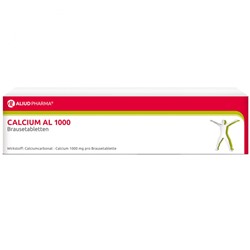 Calcium (Кальциум) AL 1000 mg Brausetabletten 20 шт