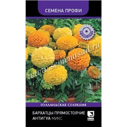 Бархатцы Антигуа Микс F1 (Код: 90203)