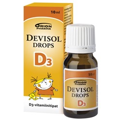 Витамин в капельках D3 Devisol 10 мл
