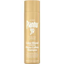 Plantur 39 Shampoo Phyto-Coffein Color Blond Шампунь Плантур 39 окрашивающий против выпадения волос, для светлых волос, 250 мл