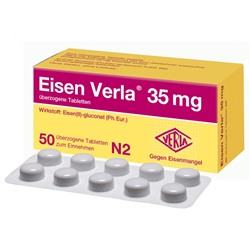 Eisen (Айсен) Verla 35 mg Tabletten 50 шт