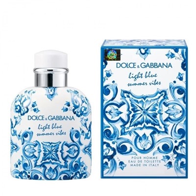 Туалетная вода Dolce&Gabbana Light Blue Summer Vibes Pour Homme мужская (Euro)
