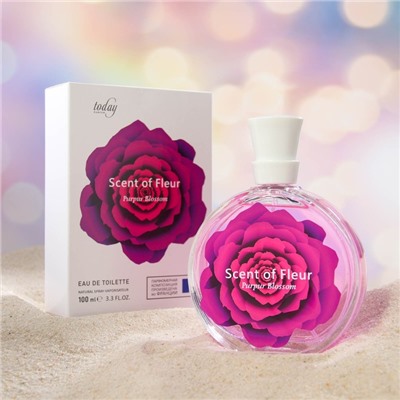 Туалетная вода женская Scent of Fleur Purpur Blossom, 100 мл (по мотивам Lacoste Pour Femme (Lacoste)