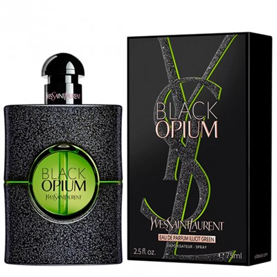 Парфюмерная вода Yves Saint Laurent Black Opium Illicit Green женская