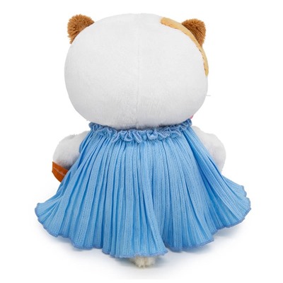 Мягкая игрушка «Ли-Ли Baby», в платье из жатой ткани с бантом, 24 см