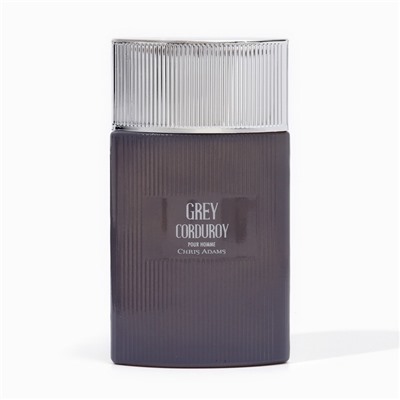 Парфюмерная вода мужская Chris Adams Grey Corduroy, 100 мл