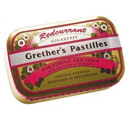 Grether's (Гретер'с) Redcurrant + Vitamin C zuckerfreie Pastillen 110 г