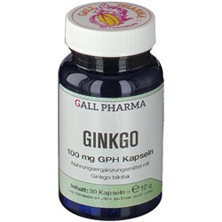 GALL PHARMA Ginkgo Гинкго 100 mg GPH Капсулы, 30 шт