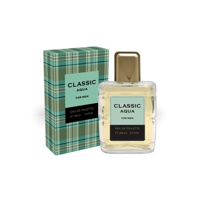 Туалетная вода мужская Classic Aqua, 100 мл (по мотивам Acqua Di Gio (G.Armani)