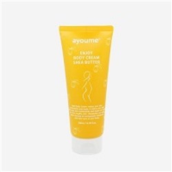 АЮМ MINI Крем для тела AYOUME ENJOY MINI BODY CREAM SHEA BUTTER  200ml С/Г до 01.2025  скидка 40%