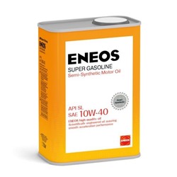 Масло моторное ENEOS SL 10W-40, полусинтетическое, 1 л