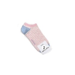 GGRN A TYPE(W-S-007) Носки женские короткие, цветные в полоску розовую, размер 35-39,  A TYPE(W-S-007-02)ADULTS