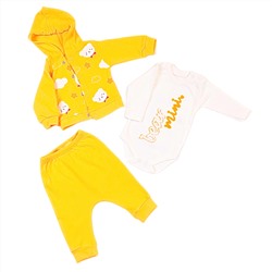 Комплект для новорожденного Н-1809 желт, Замеры моделей: