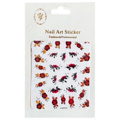 Nail Art Sticker, 2D стикер Z-D3742