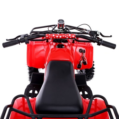 Квадроцикл электрический ATV M6 - 800W, цвет красный