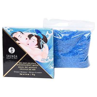 Соль Мёртвого моря Shunga Moonlight Bath «Океанский бриз» с лечебными свойствами, 75 г