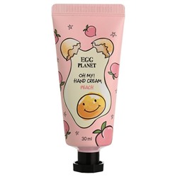 Крем для рук Daeng Gi Meo Ri Egg Planet OH MY! Hand Cream Peach, с ароматом персика, 30 г