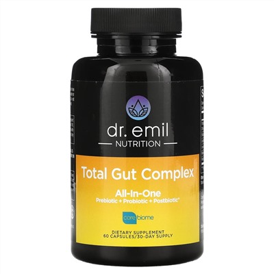 Dr Emil Nutrition, Total Gut Complex, 60 капсул