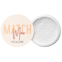 Пудра для лица Focallure Baking & Setting Loose Powder, рассыпчатая, тон 01, 15 г