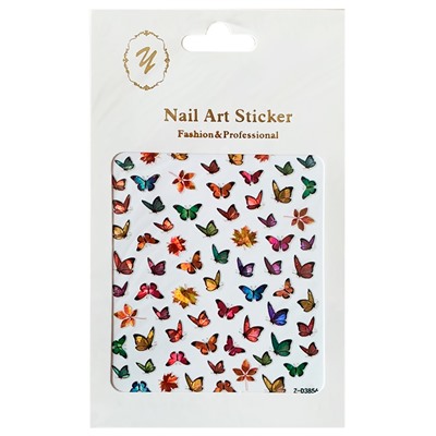 Nail Art Sticker, 2D стикер Z-D3856